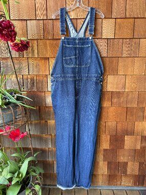 ASOS DESIGN Indigo Inky Blue Denim Overall in Women's 12